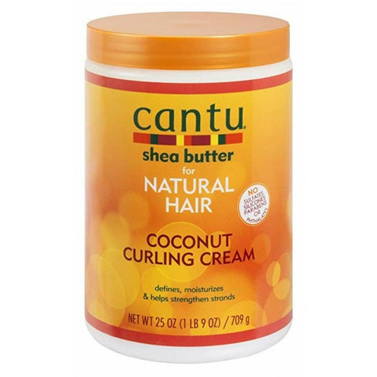 Cantu Shea Butter Coconut Curling Cream 2 Size - product detail | CC Hair & Beauty