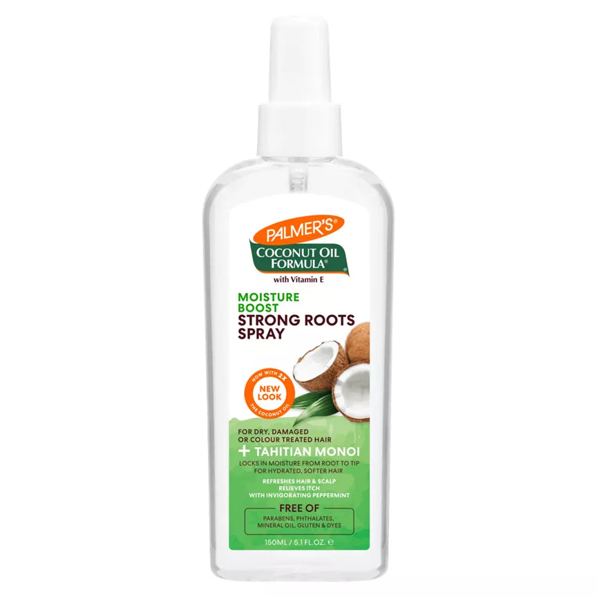 Palmers Coconut Oil Formula Strong Roots Spray - 150ml | Shop at CC Hair & Beauty UK