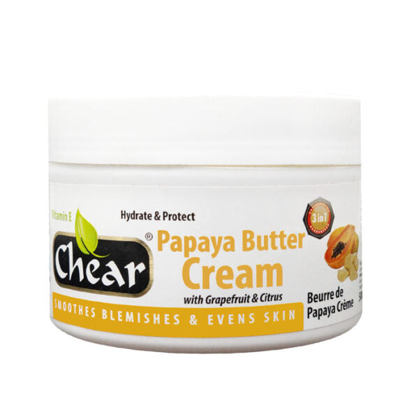 Chear Papaya Butter Cream With Grapefruit & Citrus - With Soap