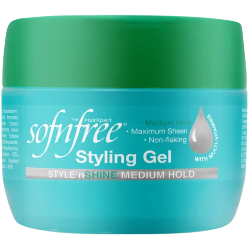 Sofnfree Shine Styling Gel 250ml