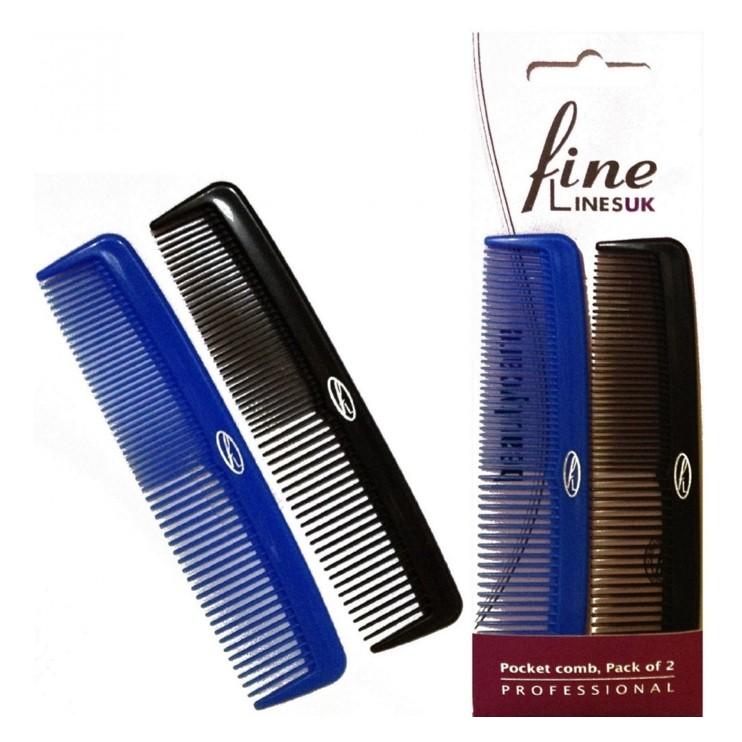 Fine Lines Pocket Comb Pack of 2 109-00 | Shop at CC Hair & Beauty UK