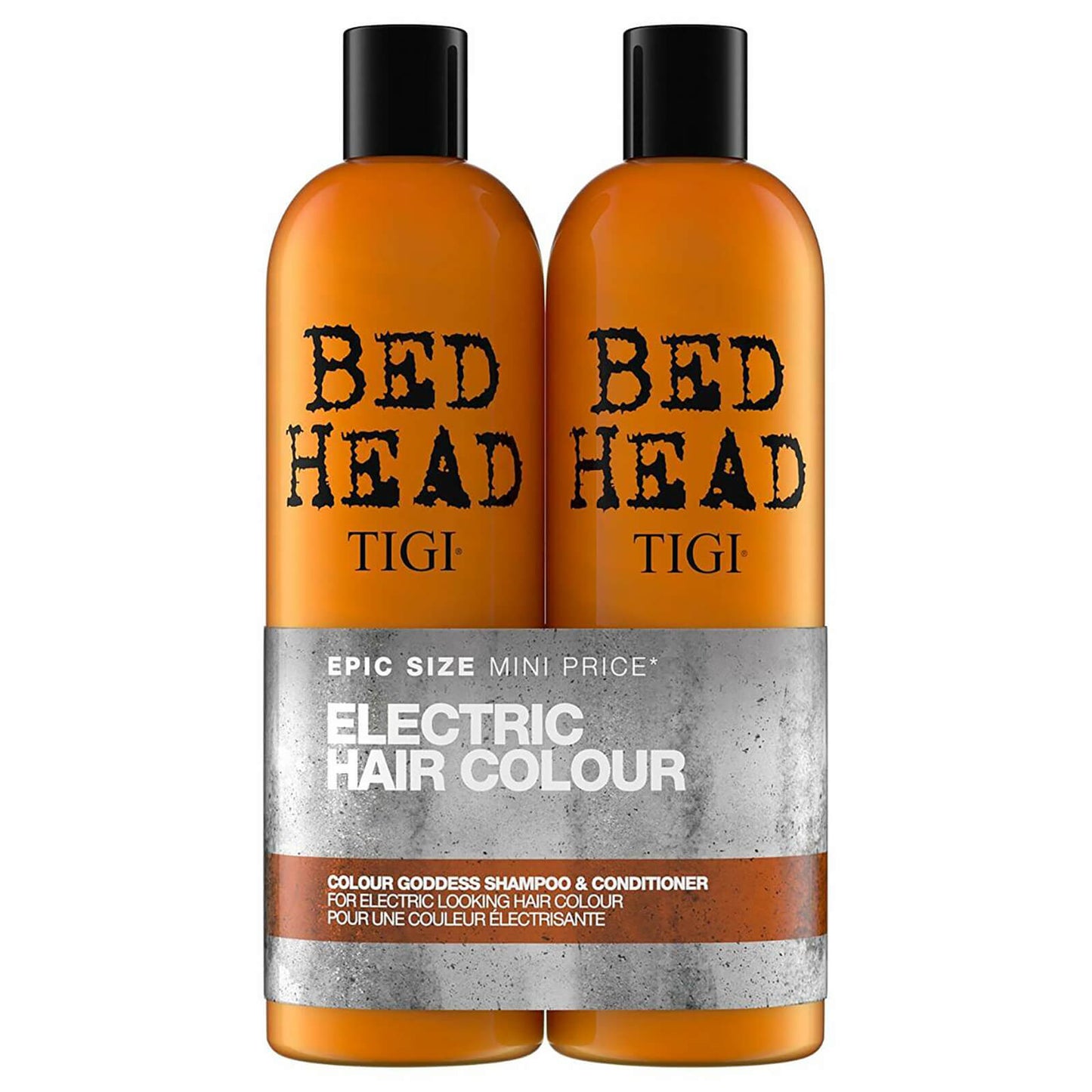 Tigi Bed Head Colour Goddess Oil Infused Shampoo And Conditioner For Coloured Hair 2 X 750Ml | Shop at CC Hair & Beauty UK