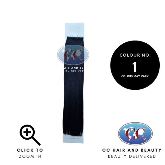 Hairaisers 100% Human Hair Tape In Hair Extensions 18" - view 2