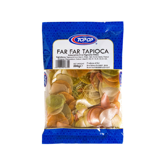 Top Op Far Far Tapioca  (Un-Fried/ Coloured) 200g