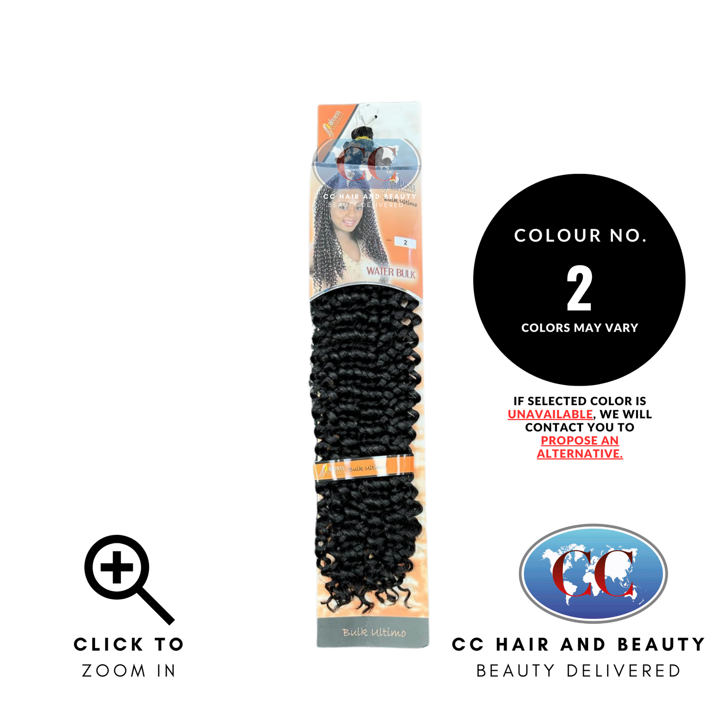 Aftress Synthetic Hair - Water Bulk-colour 2