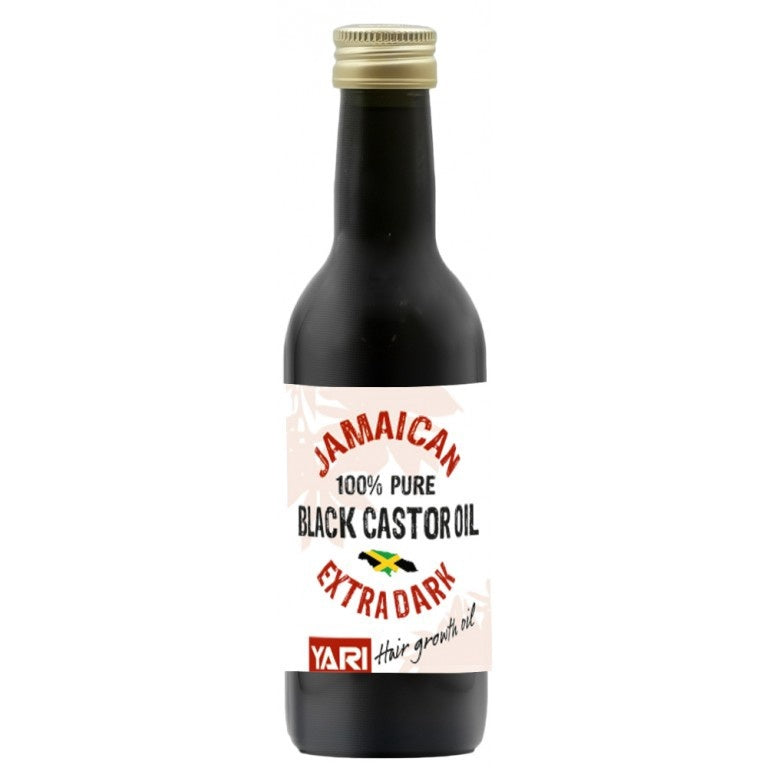YARI Natural Oil 100% Pure Jamaican Black Castor Oil Extra Dark 250ml | Shop at CC Hair & Beauty UK
