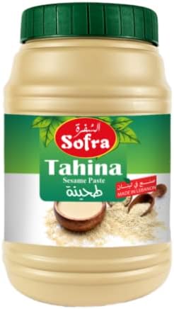 Sofra 100% Natural Tahina Pure Ground Sesame Seeds Oil Paste 907g