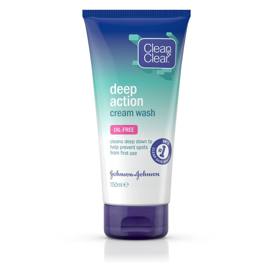 Clean & Clear Deep Action Cream Wash - 150ml - view 2