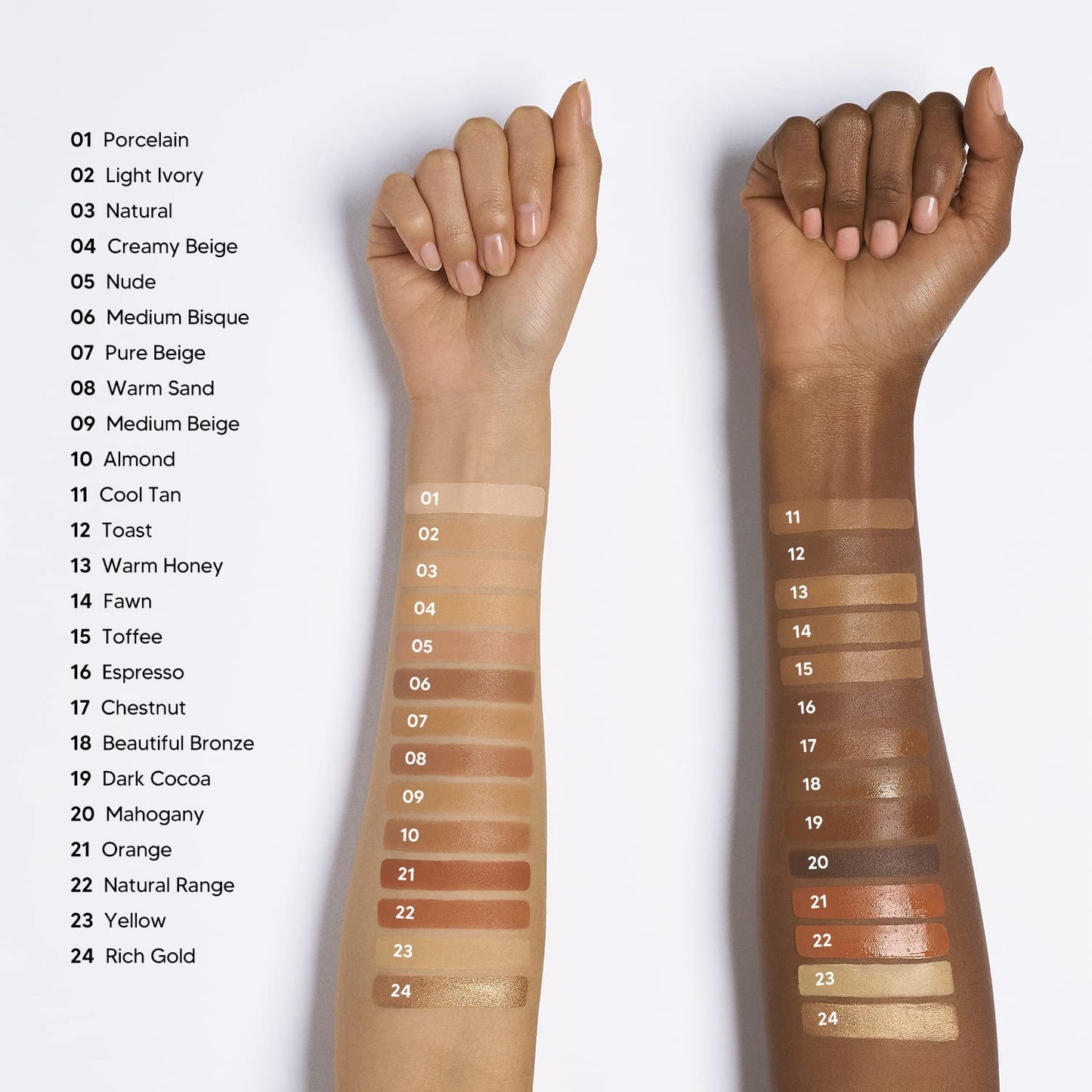 Ruby Kisses HD Concealer & Foundation Flawless Full Cover Brush Face Makeup - 0.37oz - view 6
