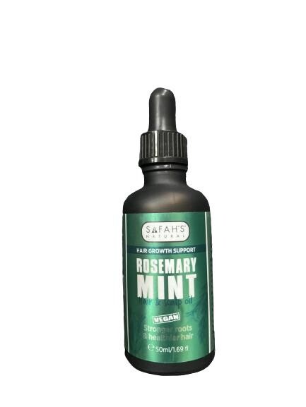 Safah's Natural Rosemary Mint Oil 50ml | Shop at CC Hair & Beauty UK