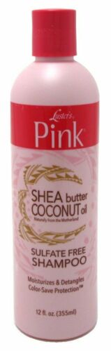 Lusters Pink Shea Butter Coconut Oil Sulfate Free Shampoo 355Ml | Shop at CC Hair & Beauty UK