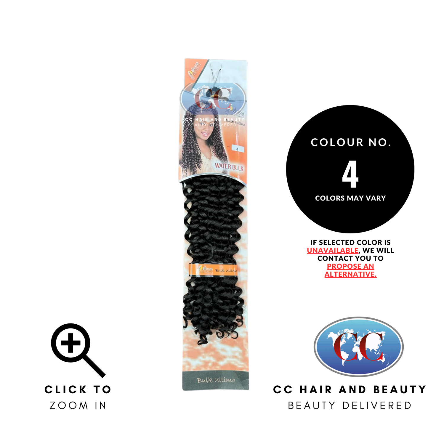 Aftress Synthetic Hair - Water Bulk-colour 4