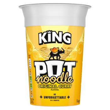 Pot Noodle King Pot Noodle Original Curry 114g
