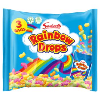 Swizzels Rainbow Drops Multipack 3 x 32g. 96g