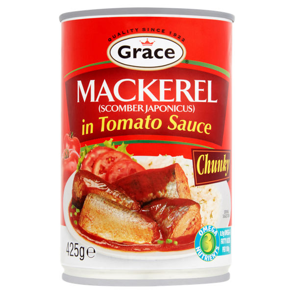 Grace Mackeral In Tomato Sauce 425g