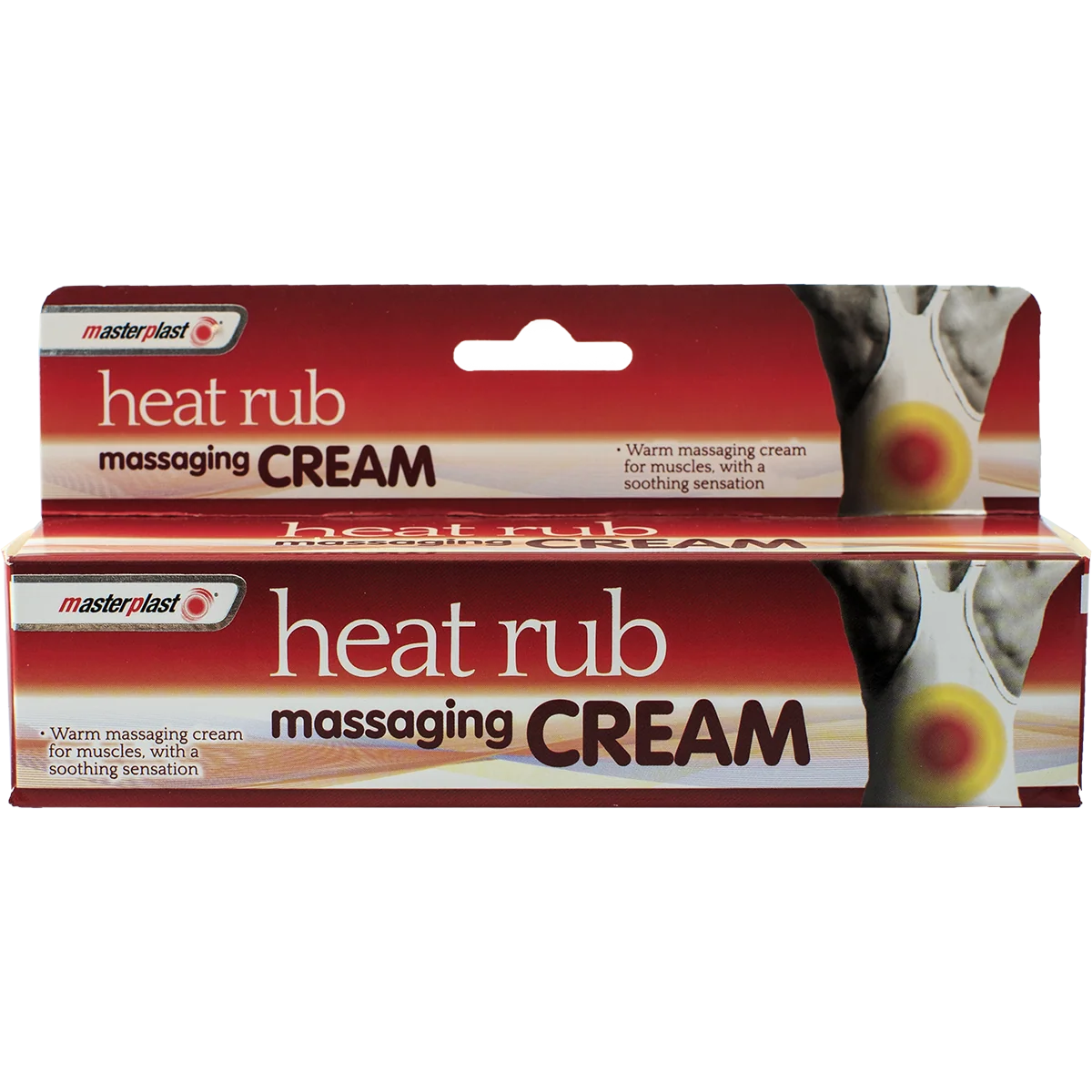 Masterplast Heat Rub Massaging Cream - 70g