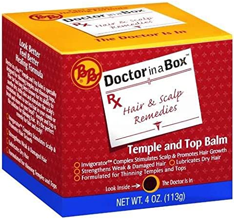 Bronner Bros Doctor In A Box Temple And Top Balm Creme 5Oz (142) - product detail | CC Hair & Beauty