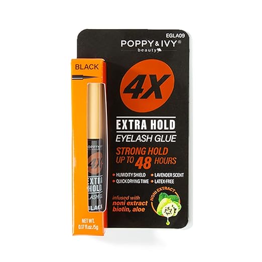 Absolute New York's Poppy and Ivy Tube Eyelash Adhesive - Black & Clear | CC Hair & Beauty UK