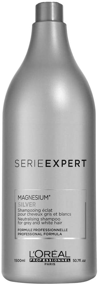 L'Oreal Professional Serie Expert Silver Shampoo - 1500 Ml | Shop at CC Hair & Beauty UK