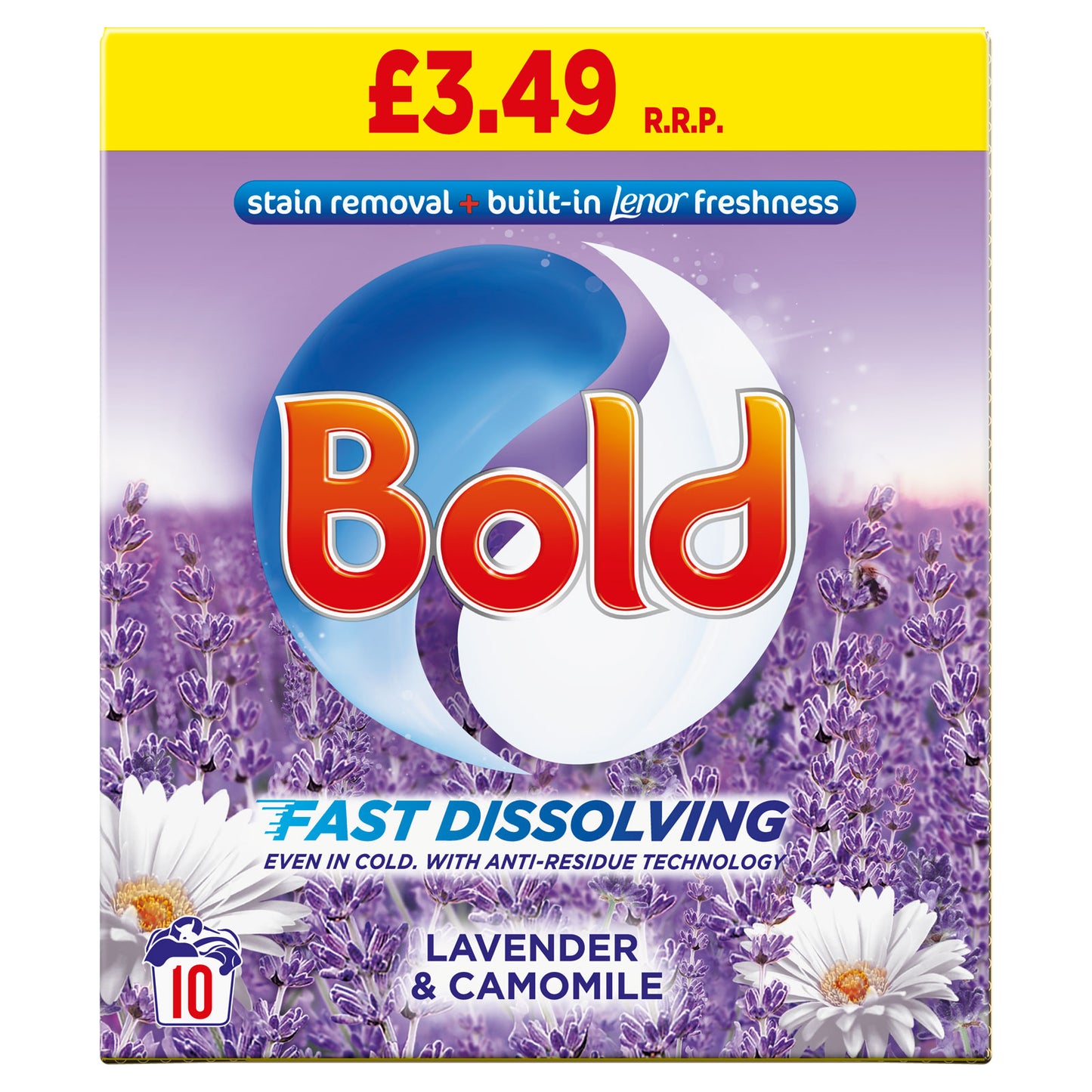 Bold Laundry Powder Lav & Cam 10w Pmp 600g