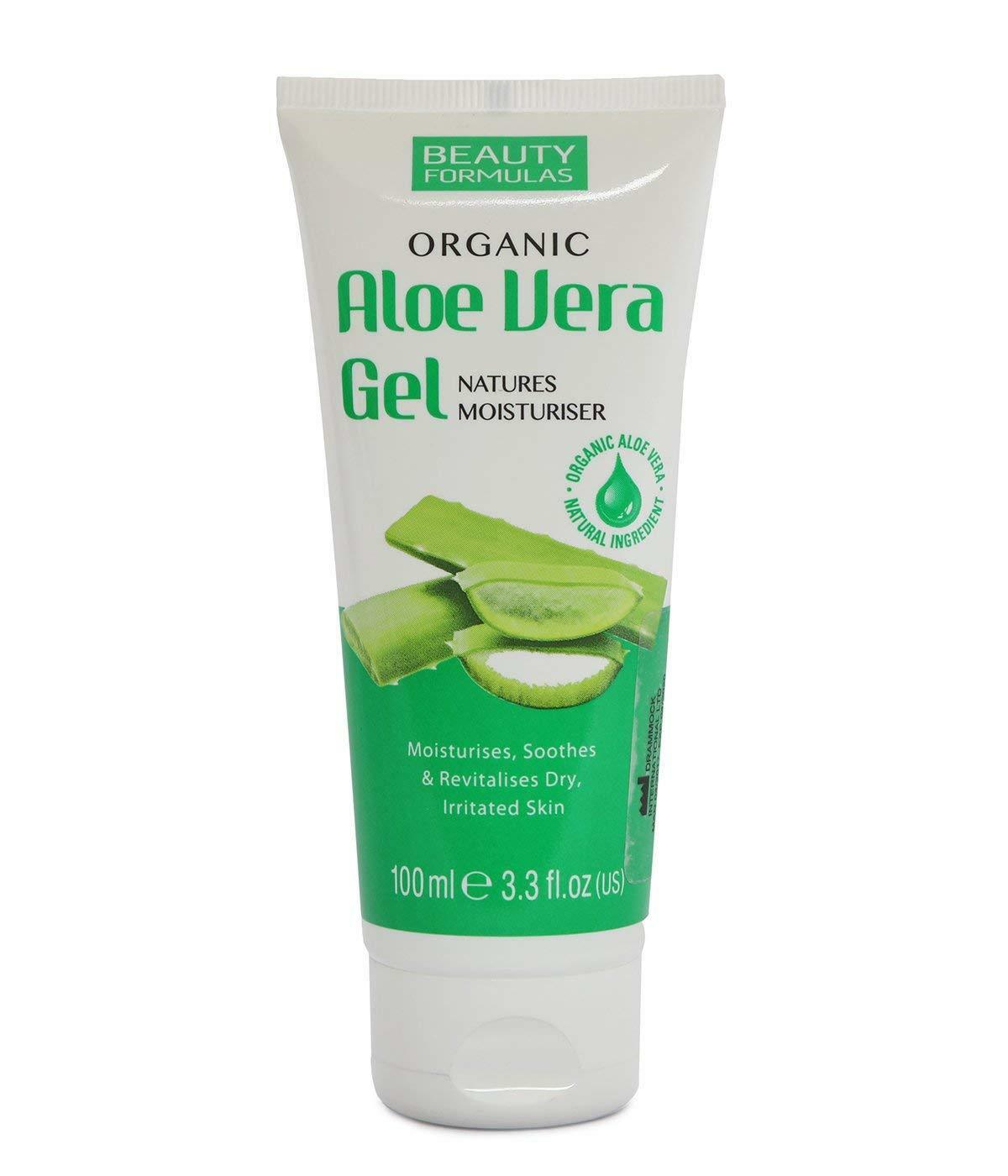 Beauty Formulas Organic Aloe Vera Gel - 100Ml | Shop at CC Hair & Beauty UK