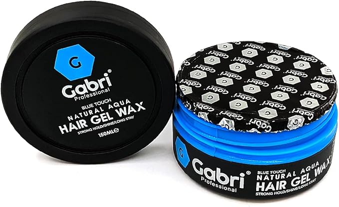 Gabri Professional Blue Touch Bubblegum Scented Natural Aqua Gel Hair Wax 150ml - view 2