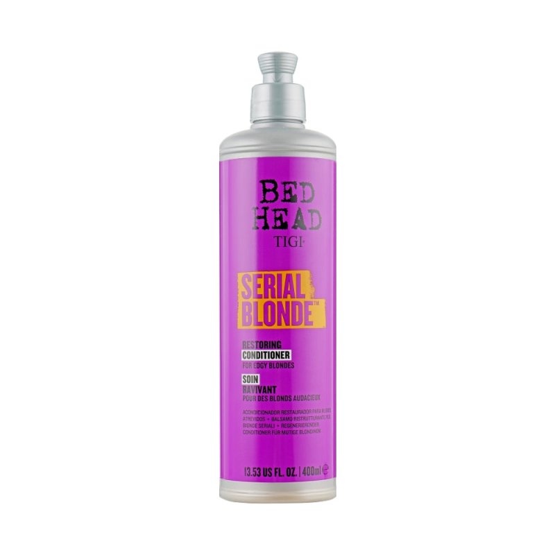 Tigi Bed Head Serial Blonde Conditioner Damaged Blonde Hair 970ml | Shop at CC Hair & Beauty UK