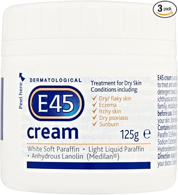 E45 Cream Moisturiser 125g