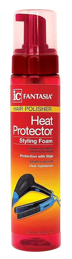 Fantasia Ic Heat Protector Styling Foam Polisher 8.5 Ounce | Shop at CC Hair & Beauty UK