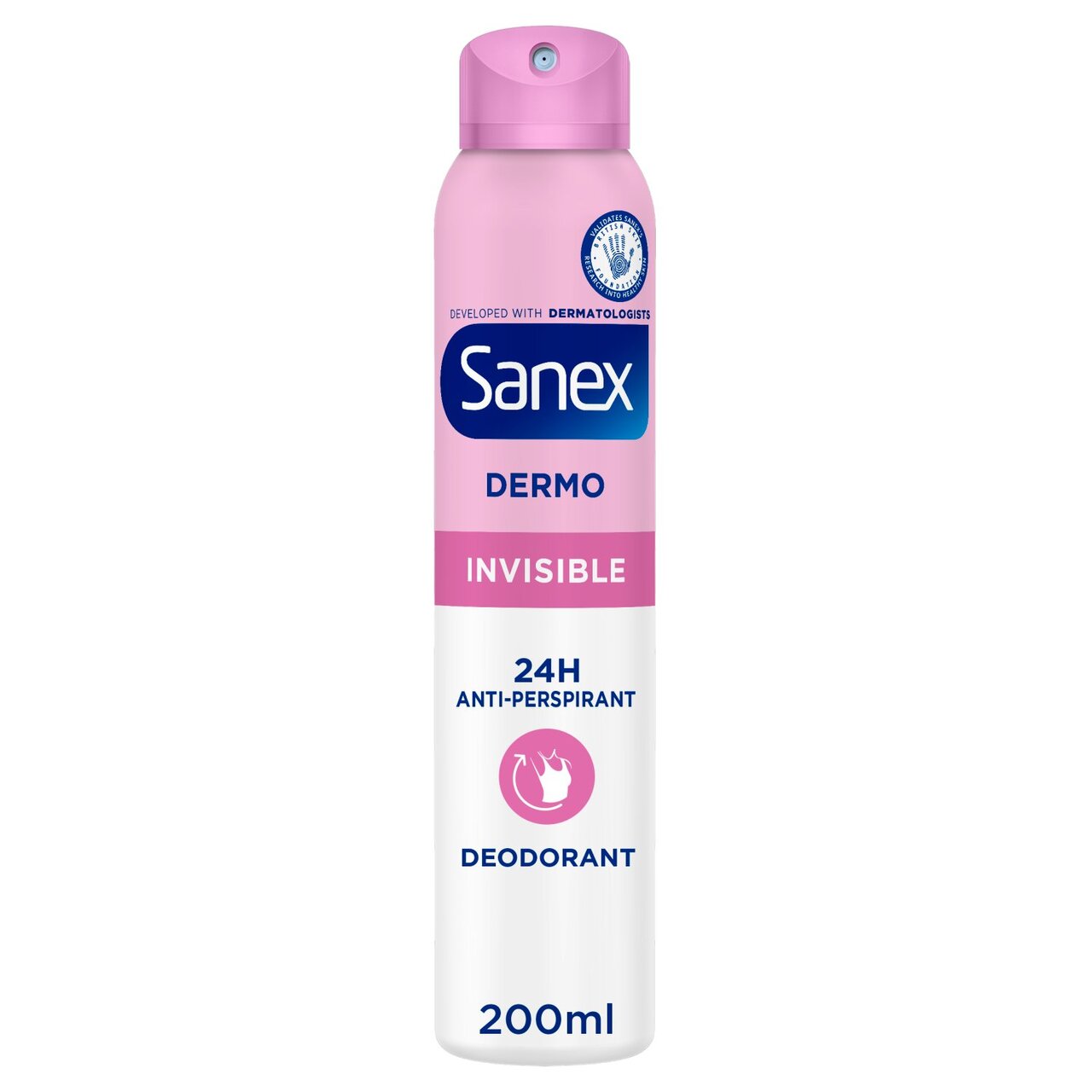 Sanex Dermo 24h Antiperspirant Spray 200ml - product detail | CC Hair & Beauty