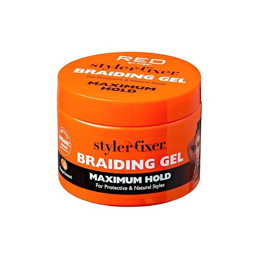 Red By Kiss Styler Fixer Braiding Gel 6oz | CC Hair & Beauty UK