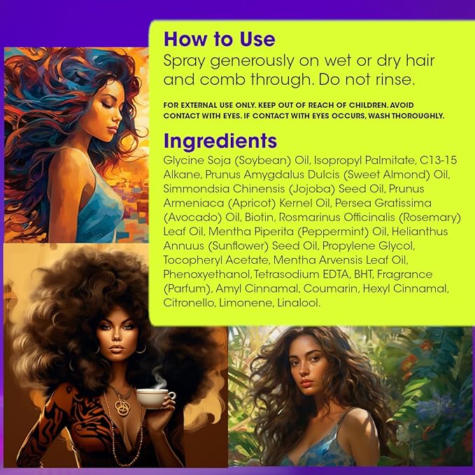 Difeel Root, Repair & Growth Conditioning Leave-in Spray 8 oz. | CC Hair & Beauty UK