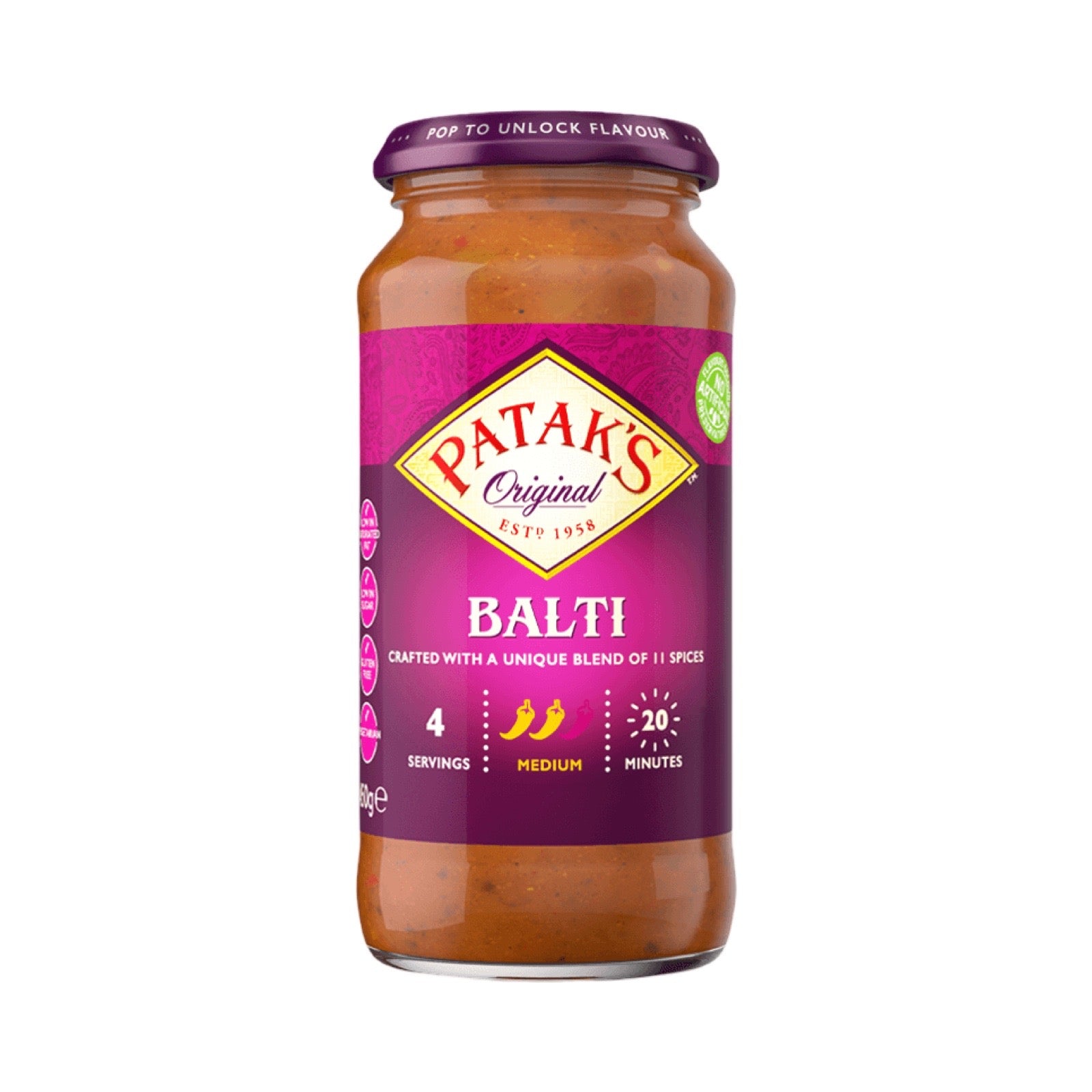 Pataks Balti Sauce 450G – cccontinentalsuperstore