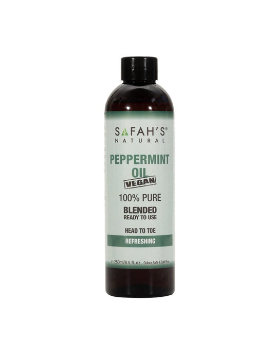 Safahs Natural – 100% Pure Blended Peppermint Oil 250ml | Shop at CC Hair & Beauty UK