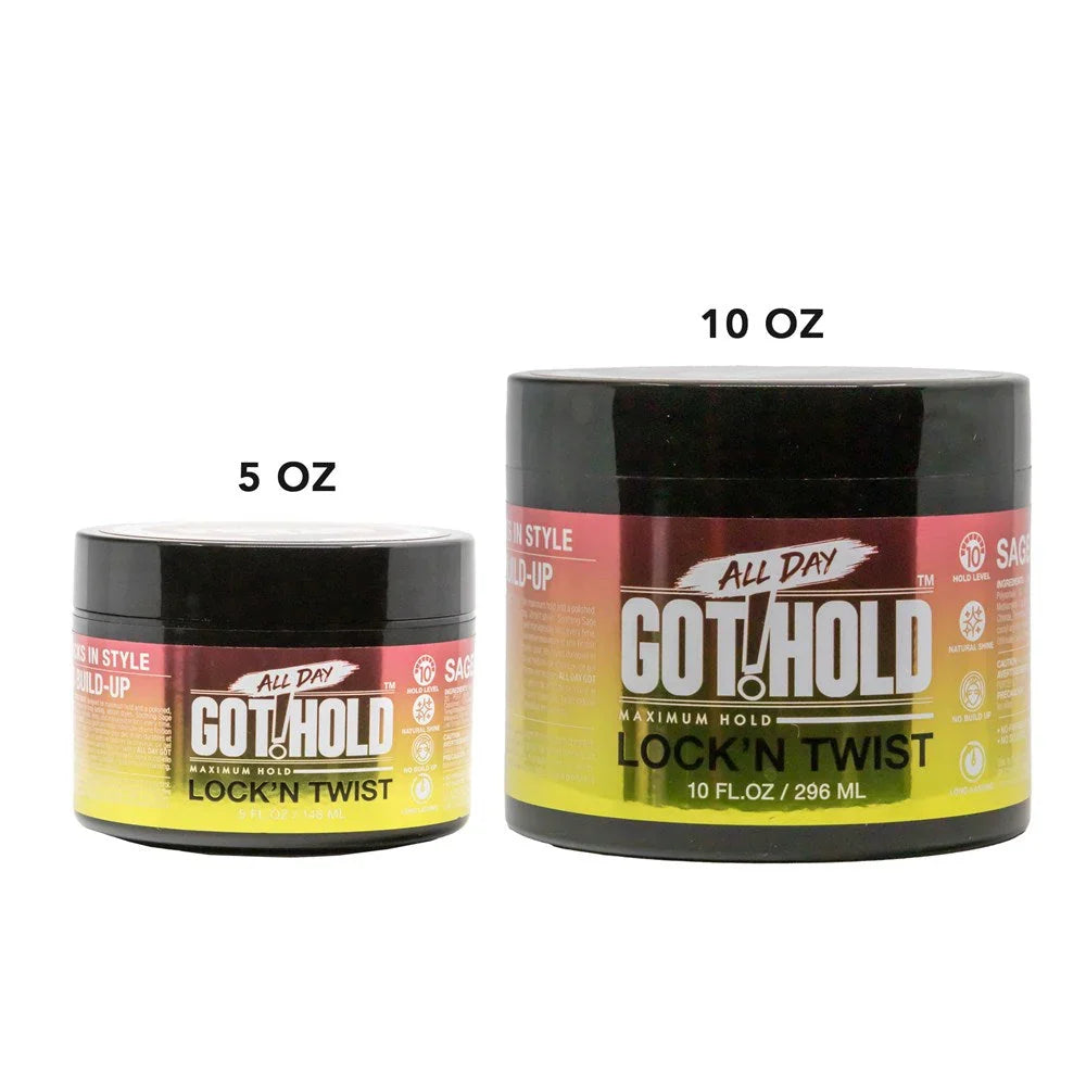 All Day Got Hold Lock'n Twist Maximum Hold 296Ml | CC Hair & Beauty UK