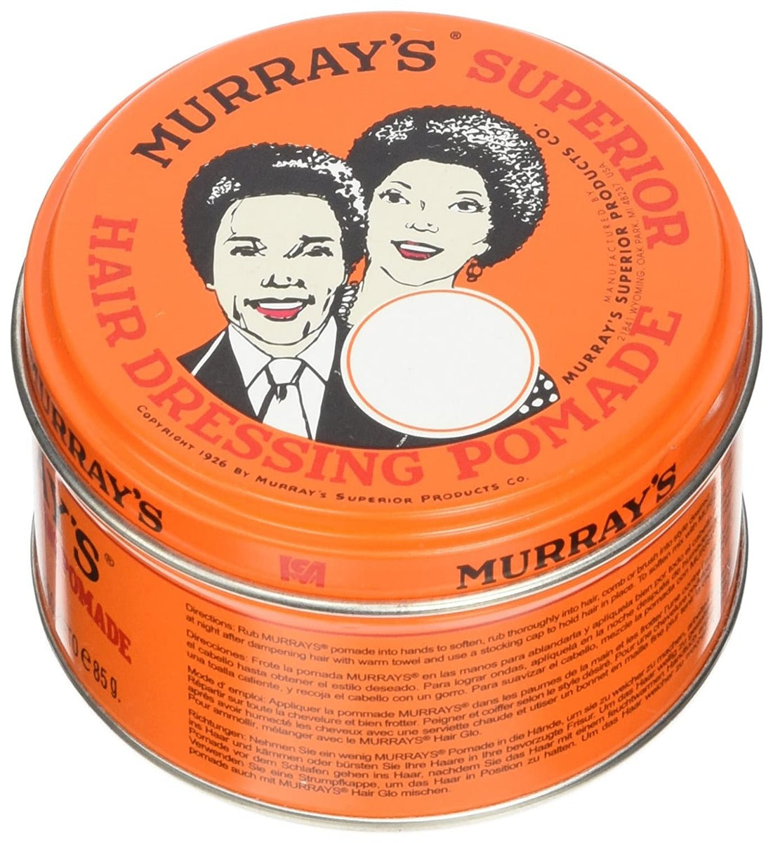 Murrays Superior Hair Dressing Pomade, 3 Oz | Shop at CC Hair & Beauty UK