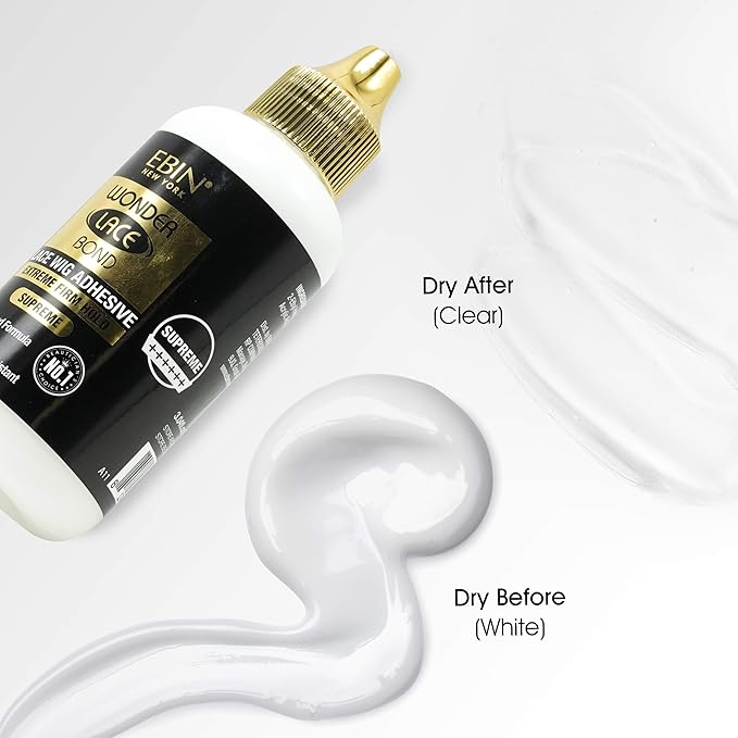 Ebin New York Wonder Lace Bond Wig Adhesive Supreme 3.04oz - product detail | CC Hair & Beauty