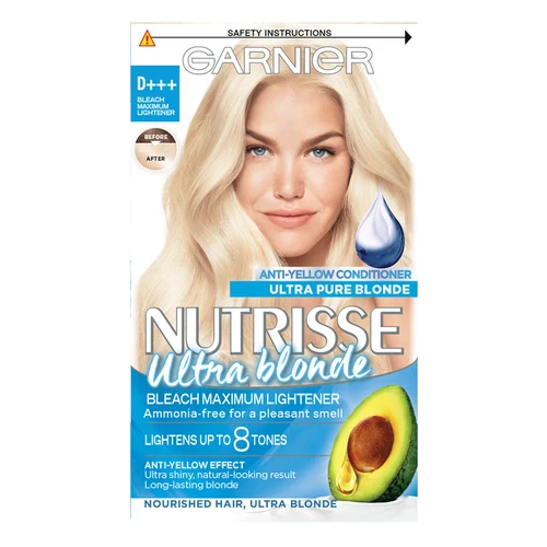 Garnier Nutrisse Ultra Bleach Permanent Hair Dye - product detail | CC Hair & Beauty