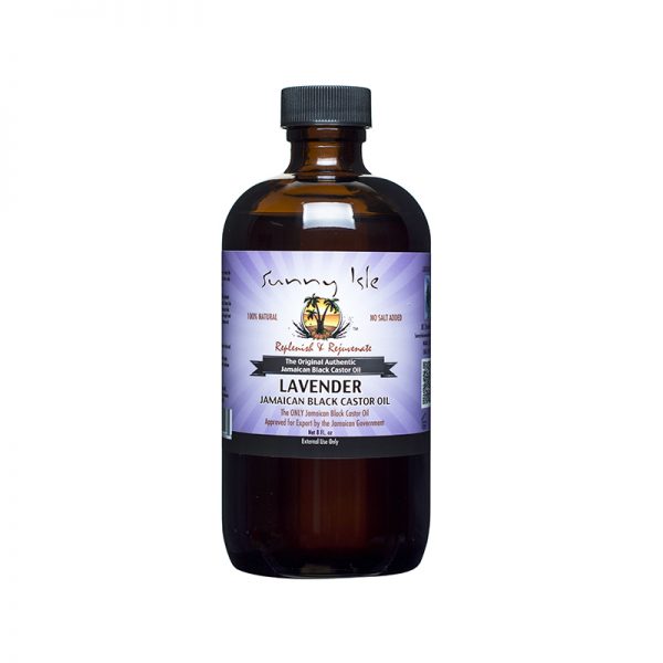 The Sunny Isle Jamaican Black Castor Oil Lavender- 8oz