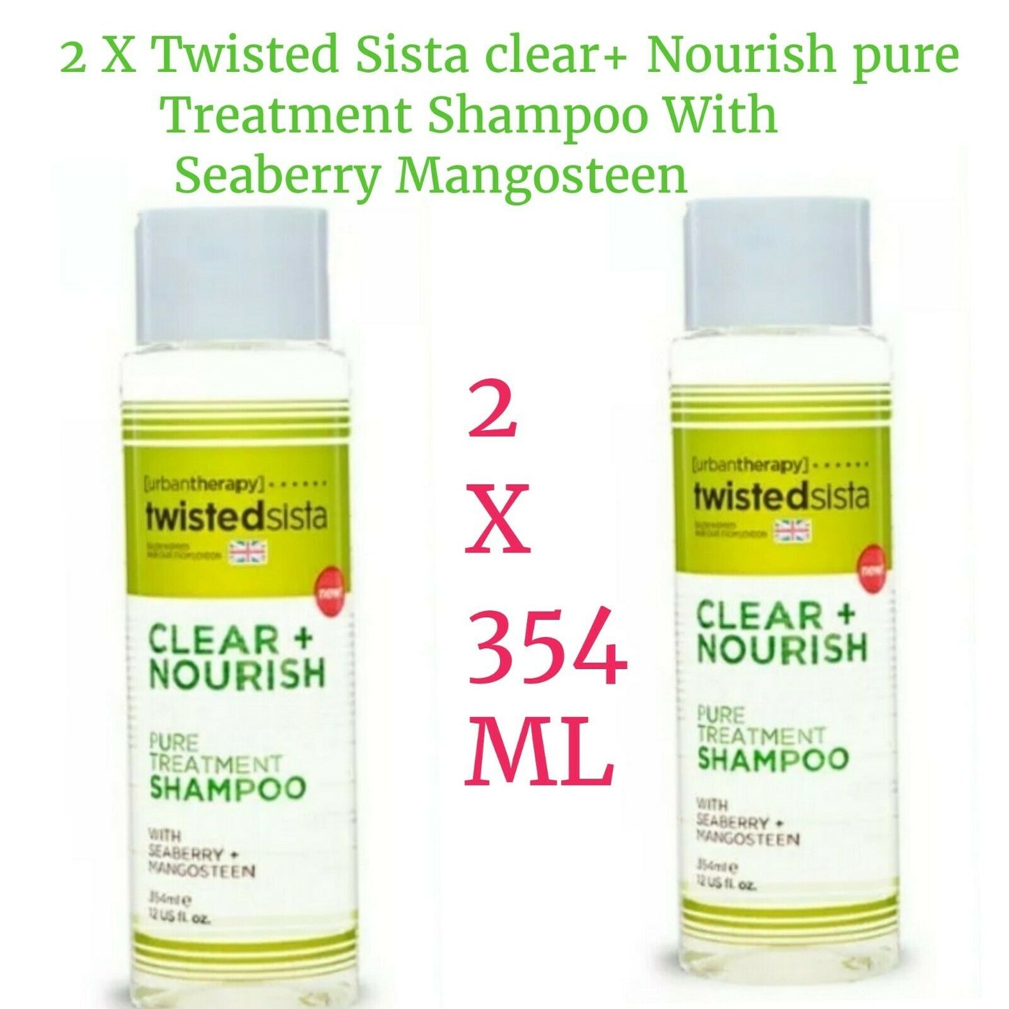 Twisted Sista Clear & Nourish Shampoo
