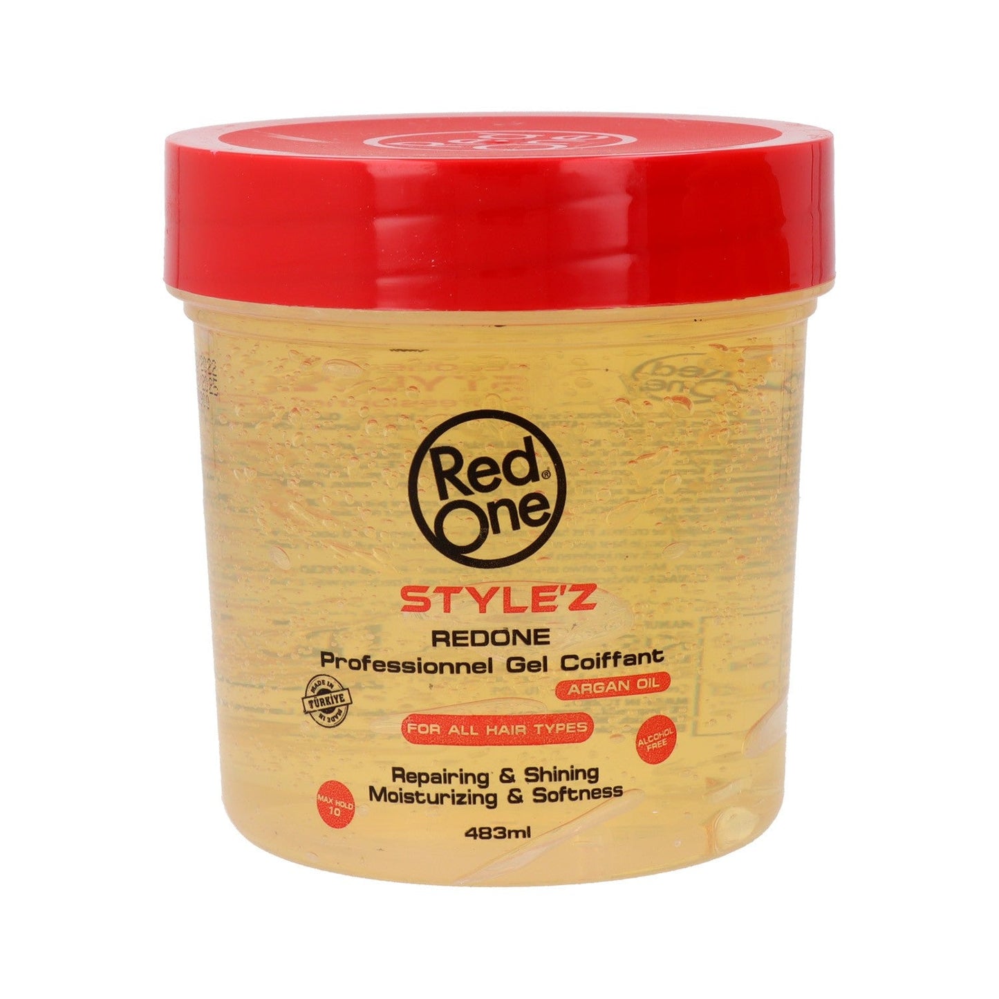 Red One Style'z Professional Hair Argan Oil Gel 483 Ml | Shop at CC Hair & Beauty UK