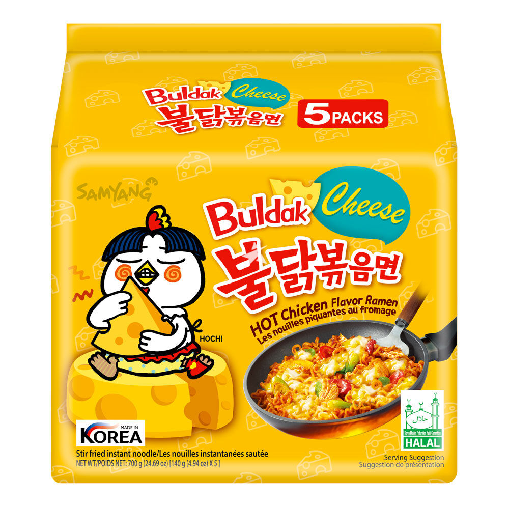 Samyang Buldak Hot Chicken Flavor With Cheese 700g