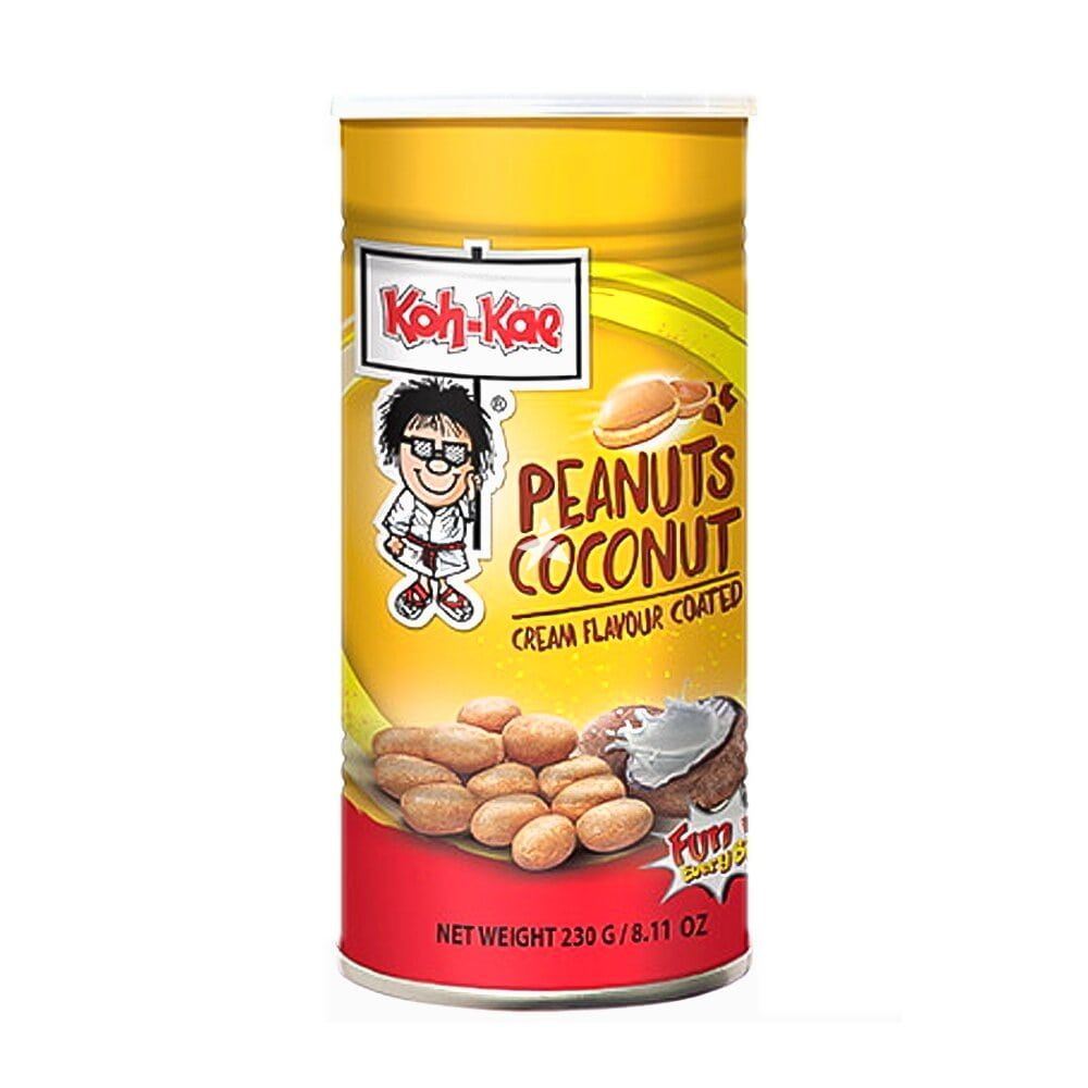Koh-Kae Coconut Cream Flavour Coated Peanuts 230g