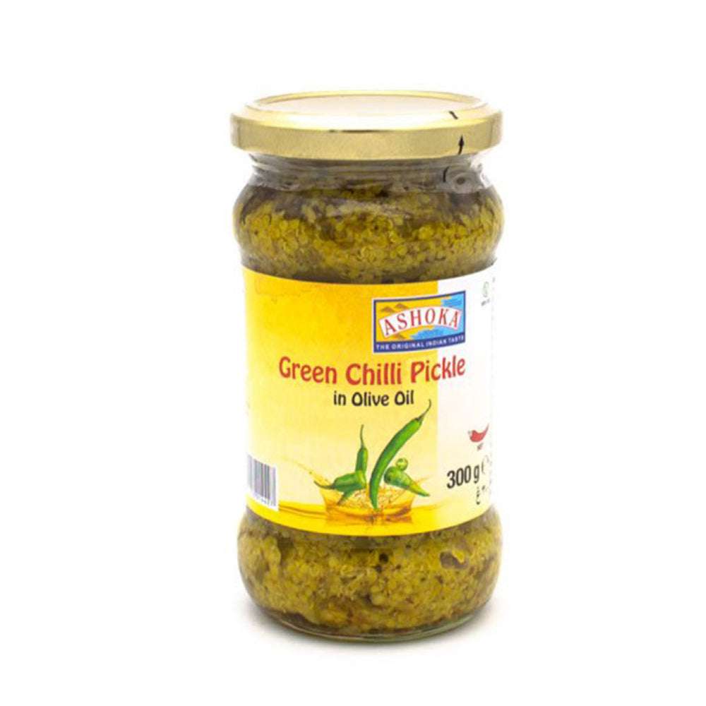 Ashoka Green Chilli Pickle 300g