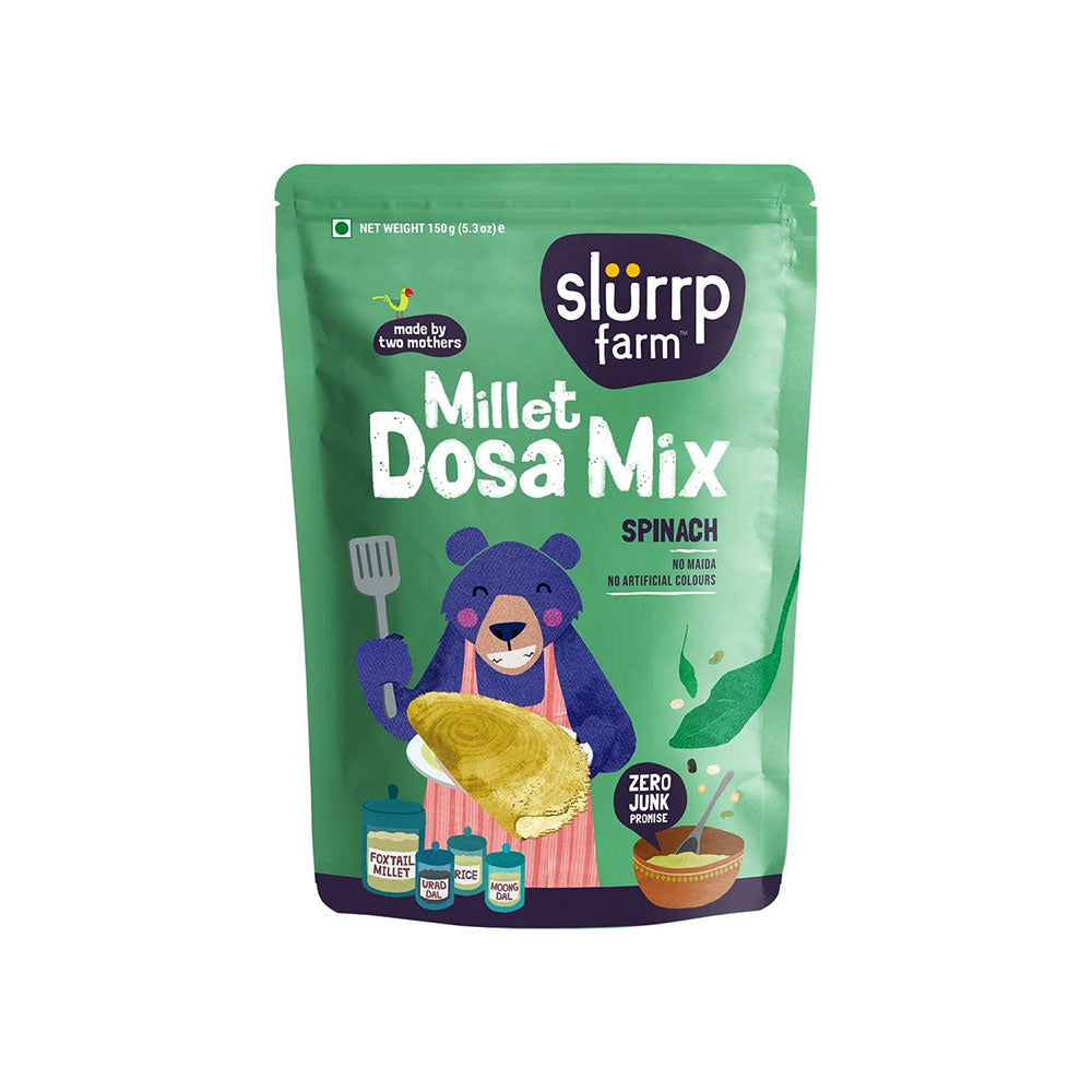 Slurrp Farm Millet Spinach Dosa Mix 150g