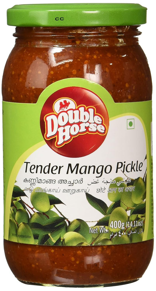 Double Horse Tender Mango Pickle, 400g