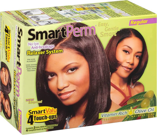 Smart Perm No-Lye Relaxer Kit - Regular