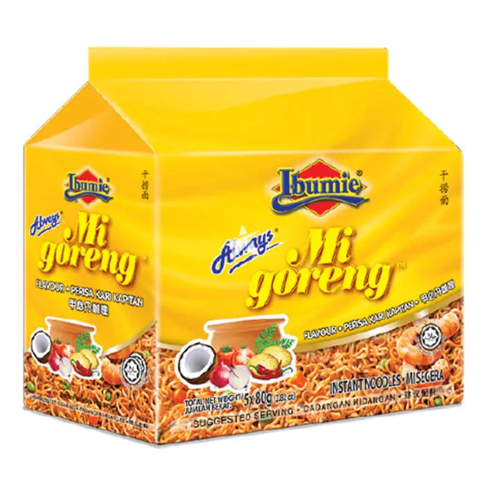 Ibumie Always Mi Goreng Curry Kapitan Flavour (Pack of 5) 400g