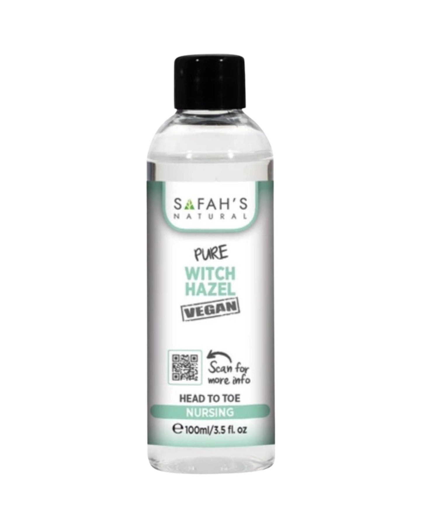 Safahs Natural Pure Witch Hazel - 100ml | Shop at CC Hair & Beauty UK