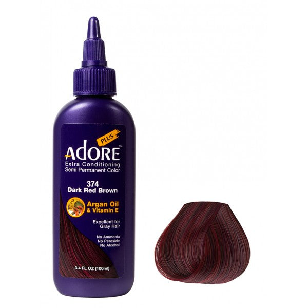 Adore Plus Semi-Permanent Colour 100ml ( All Colours)